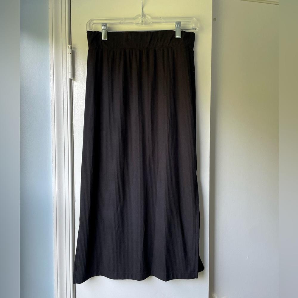 Black Midi Skirt